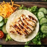 Grilled Chicken Wrap Ingredients