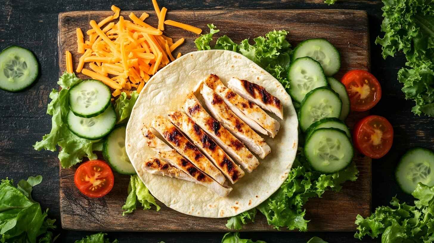 Grilled Chicken Wrap Recipe: Easy and Delicious Guide 1 Grilled Chicken Wrap Ingredients