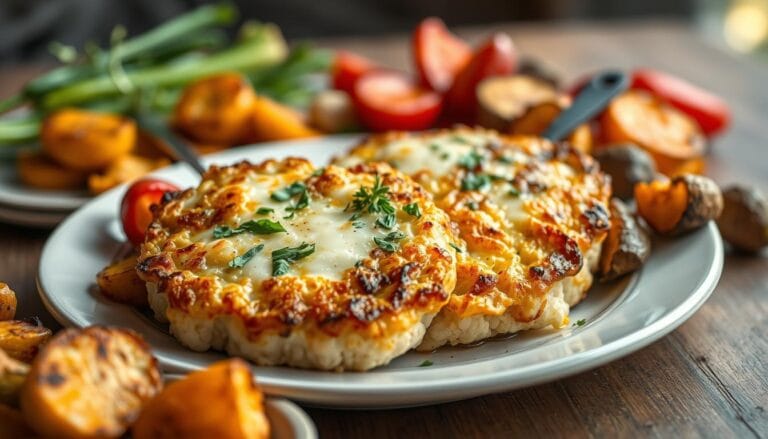 Cheesy Cauliflower Steaks