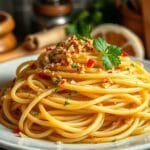 Spaghetti Aglio e Olio Made Easy: Minimal Ingredients, Maximum Flavor 3 Spaghetti Aglio e Olio