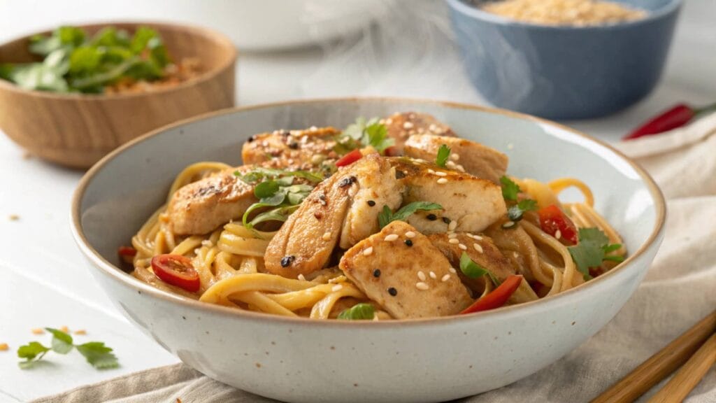 Flavor-Packed Chicken and Noodles