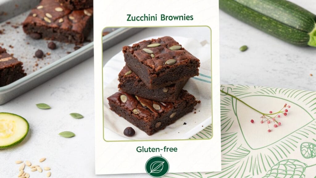 Healthy Zucchini Brownies