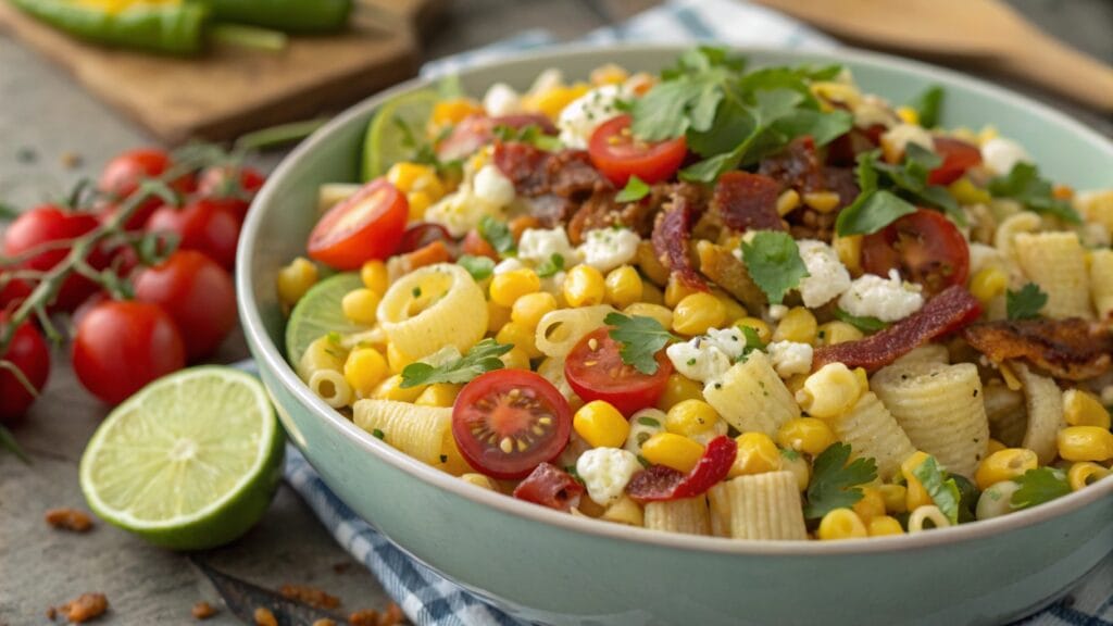 Mexican Corn Pasta Salad