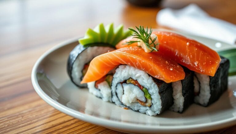 How to Make Salmon Stuffed Avocados A Healthy Gourmet Delight 14 sushi topped with salmon nyt