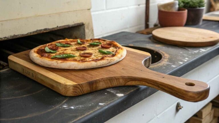 10 Mouthwatering Gluten Free Pizza Recipes You Need to Try 6 Wooden Pizza Peel with Freshly Baked Pizza