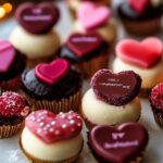Celebrate Love With These Gluten-Free Valentine’s Dessert Ideas 13 "Gluten-free Valentine’s Day desserts, including cookies, cake, and cheesecake, on a decorative table with romantic decor."