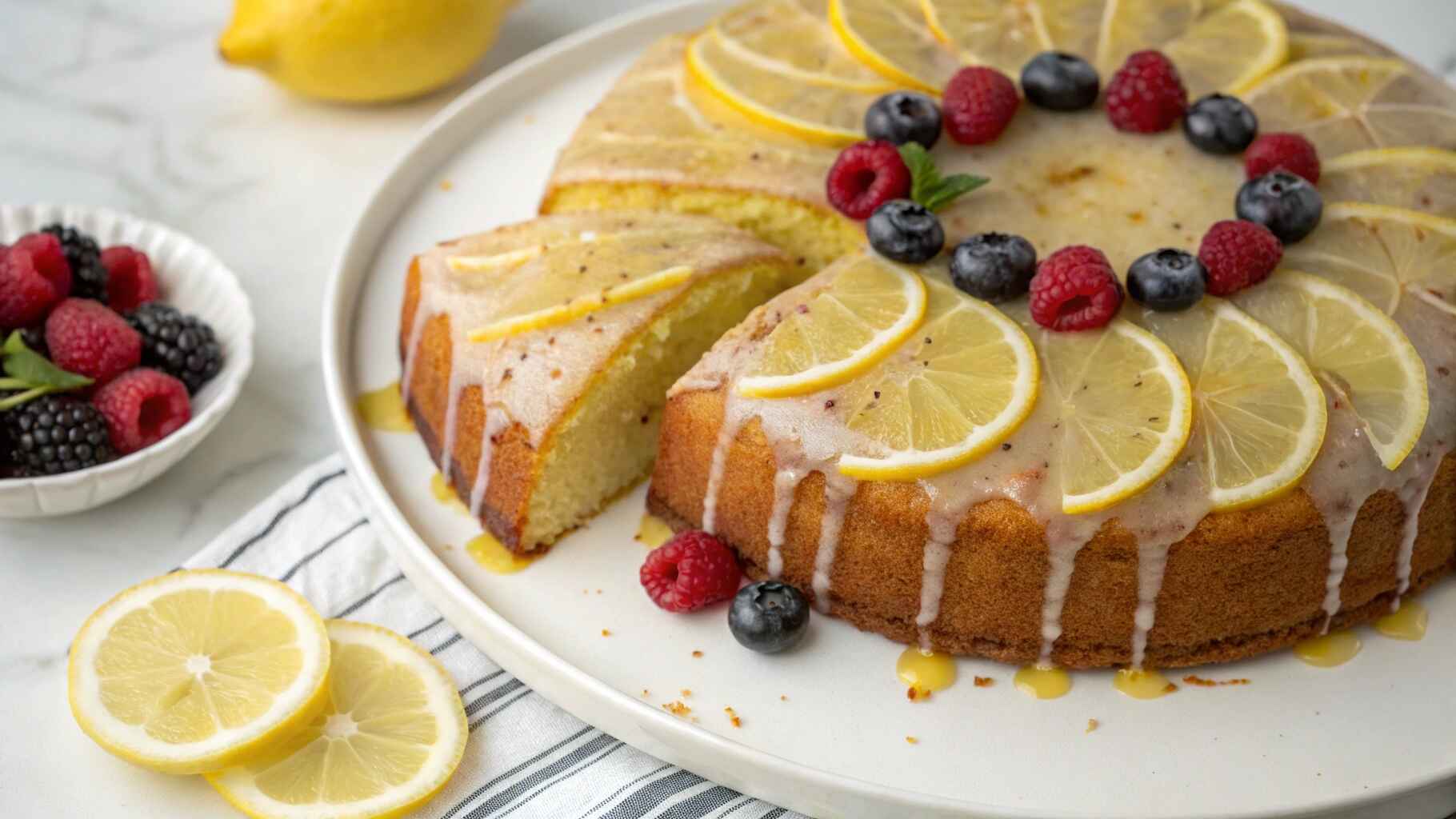 Moist Lemon Cake – Easy and Quick Recipe 1 Moist Lemon Cake Recipe – Easy and Quick Dessert