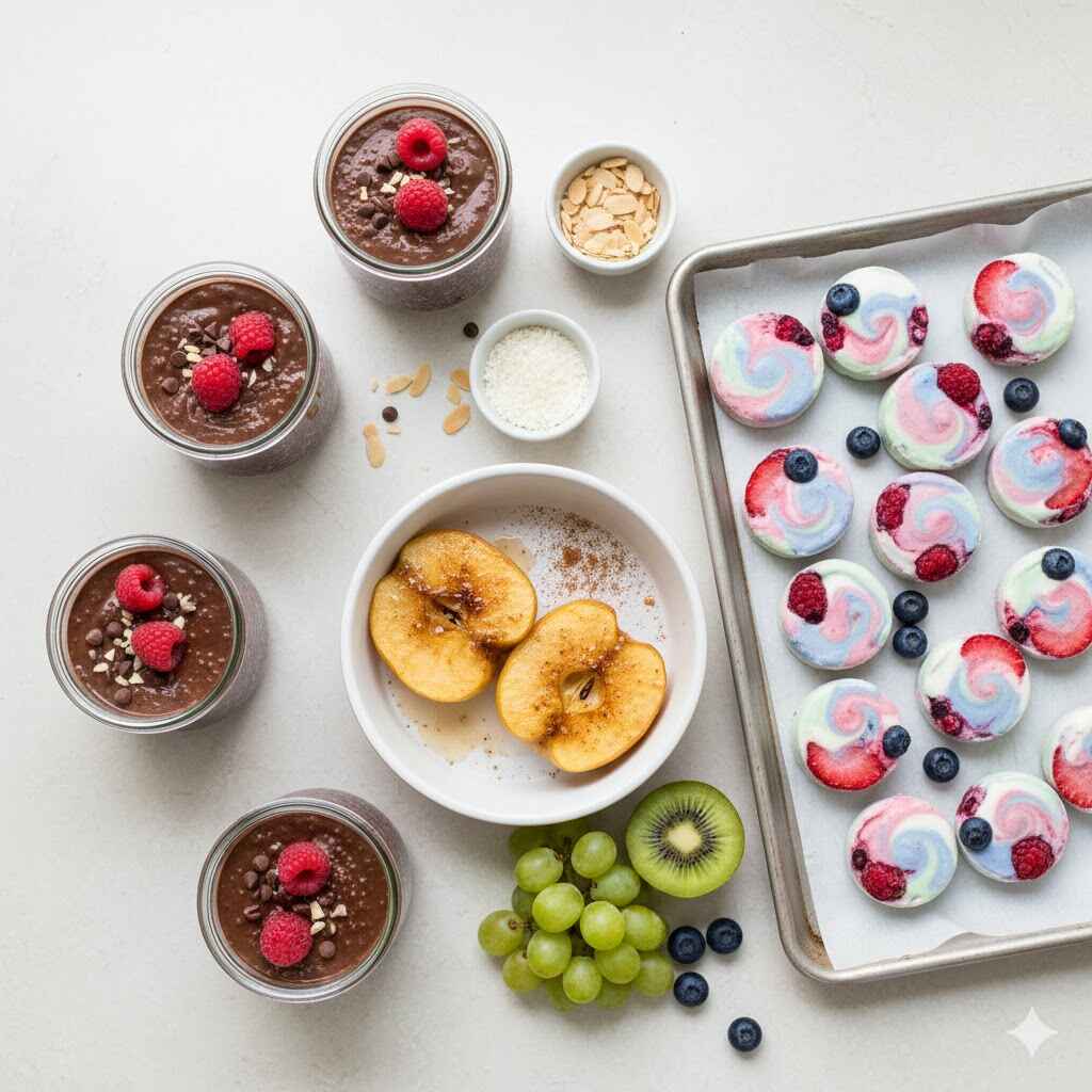 Healthy Snacks & Desserts Recipes (Complete Guide) 2 Light Healthy Desserts